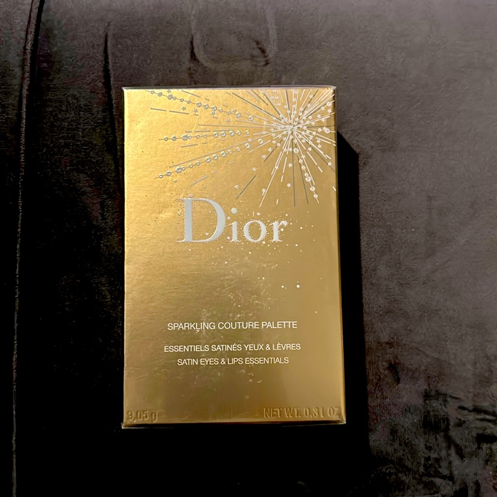 Dior sparkling couture palette - satin eyes & lips essentials